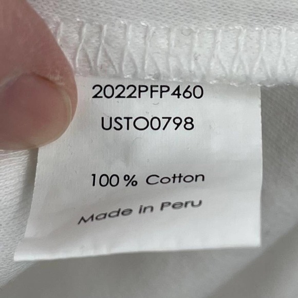 Universal Standard 3XS 2 / 4 Fallon Funnel Neck Hoodie White - Picture 10 of 12